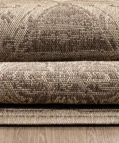 ΧΑΛΙ ETHNIK 204005C BROWN/CARAMEL BEIGE - 200X285 NewPlan - 5 14 ethn 4005c ut6y 2