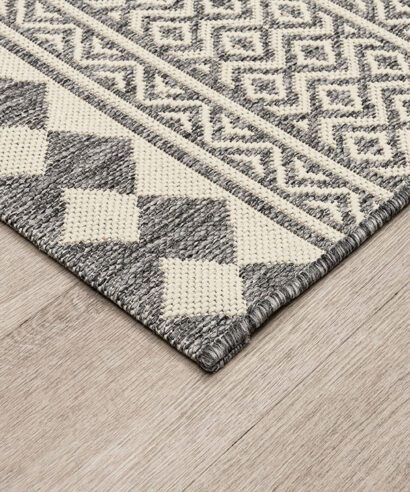 ΧΑΛΙ ETHNIK 7525D GREY-ECRU - 070X140 NewPlan - 5 14 ethn 7525 gu6e 1