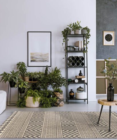 ΧΑΛΙ ETHNIK 7525D GREY-ECRU - 070X140 NewPlan - 5 14 ethn 7525 gu6e 3