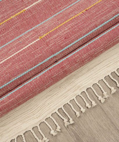 ΧΑΛΙ RIBELLA ΧΕΙΡΟΠΟΙΗΤΟ 400 RED - 133X190 NewPlan - 5 55 rbl 400 2