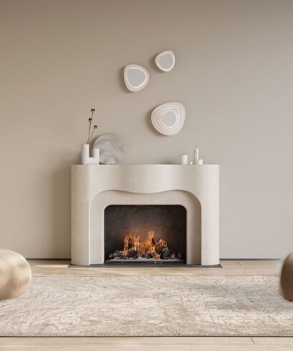 Fireplace in cozy living room interior with warm bright walls an ΧΑΛΙ BOMONTI 3430 - 200X250 NewPlan - 5 60 bmt e343a 4
