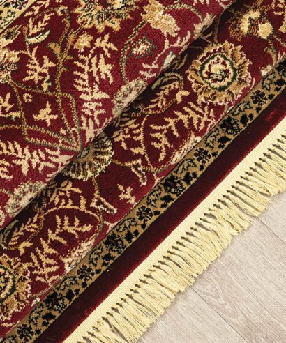 ΧΑΛΙ PERSIA 1533 BURGUNDY ΜΕ ΚΡΟΣΣΙ - 080X150 NewPlan - 5 79 prs 13345 1533b 2