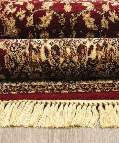 ΧΑΛΙ PERSIA 5649 BURGUNDY ΜΕ ΚΡΟΣΣΙ - 160X230 NewPlan - 5 79 prs 13345 5649b 3