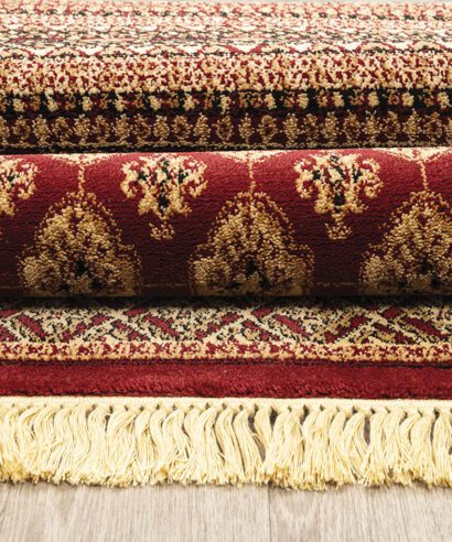 ΧΑΛΙ PERSIA 7838 BURGUNDY ΜΕ ΚΡΟΣΣΙ - 133X190 NewPlan - 5 79 prs 13345 7838b 3