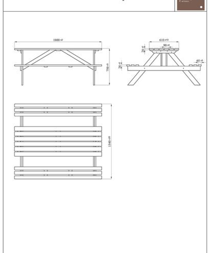 ΤΡΑΠΕΖΙ ΠΙΚΝΙΚ PIC180 Μ180xΠ154xΥ75cm NewPlan - 6 50 5900886514972 2