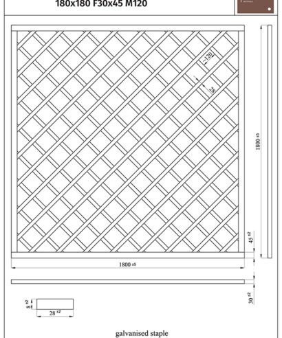 6-52-3598740232135_4 ΚΑΦΑΣΩΤΟ 1354 ΡΟΜΒΟΣ 12x12 Π180xΥ180cm NewPlan - 6 52 3598740232135 4