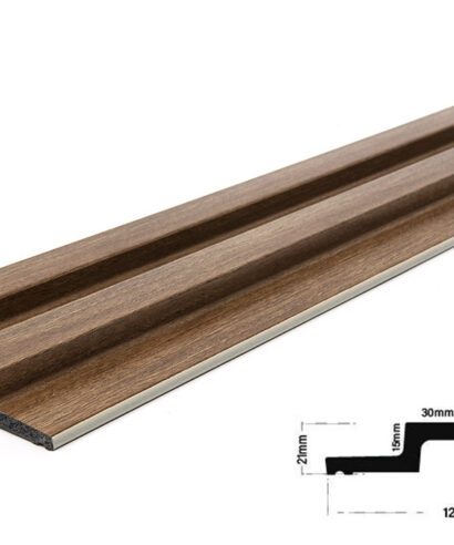 PS PANEL ΜΕ 3D ΠΗΧΑΚΙΑ 44 RESIDENCE 21/122 mm BROWN OAK NewPlan - 7 26 ap001 44 2