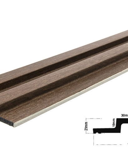PS PANEL ΜΕ 3D ΠΗΧΑΚΙΑ 08 RESIDENCE 21/122 mm DARK BROWN OAK NewPlan - 7 26 ap001 8 2