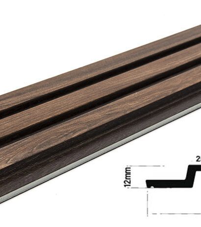 PS PANEL ΜΕ 3D ΠΗΧΑΚΙΑ 54 PIANO 12/122/2900mm WALNUT/DARK BROWN NewPlan - 7 27 ap009 54 2