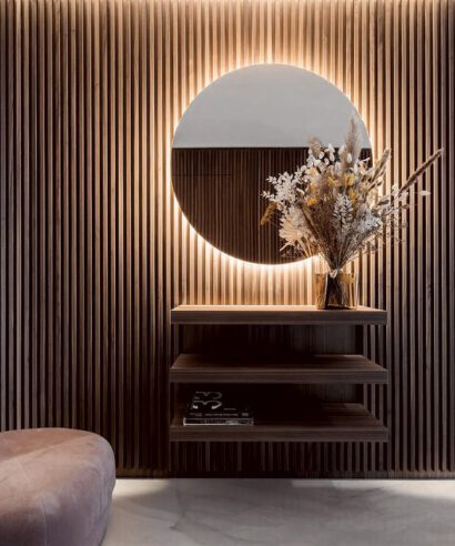 PS PANEL ΜΕ 3D ΠΗΧΑΚΙΑ 54 PIANO 12/122/2900mm WALNUT/DARK BROWN NewPlan - 7 27 ap009 54 4