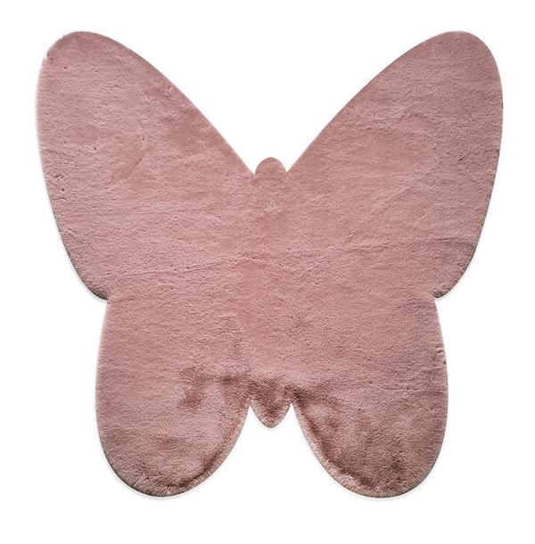 95dca2b611494945b79285aec501c1e1 ΧΑΛΙ PUFFY JM7 DARK PINK BUTTERFLY ANTISLIP - 120X120B NewPlan - 95dca2b611494945b79285aec501c1e1