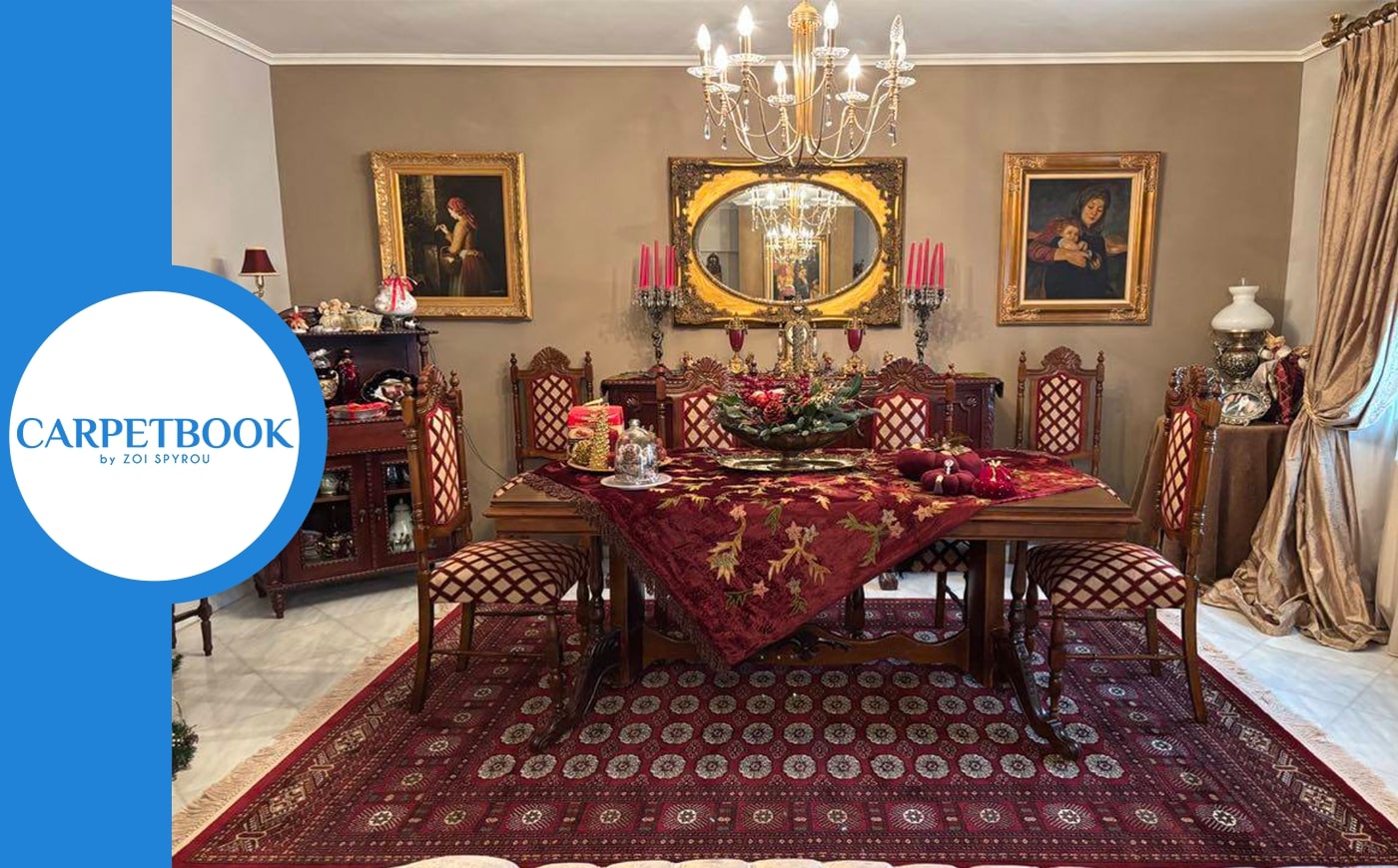Όταν η πολυτελής διακόσμηση ολοκληρώνεται με τα χαλιά Carpetbook