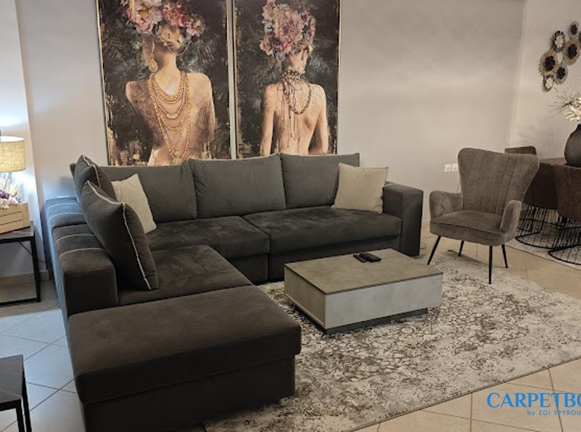 Συνδυασμός χαλιών στον ίδιο χώρο