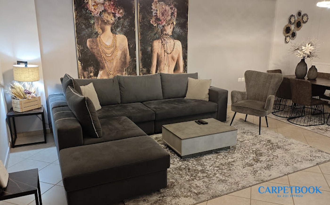 Συνδυασμός χαλιών στον ίδιο χώρο